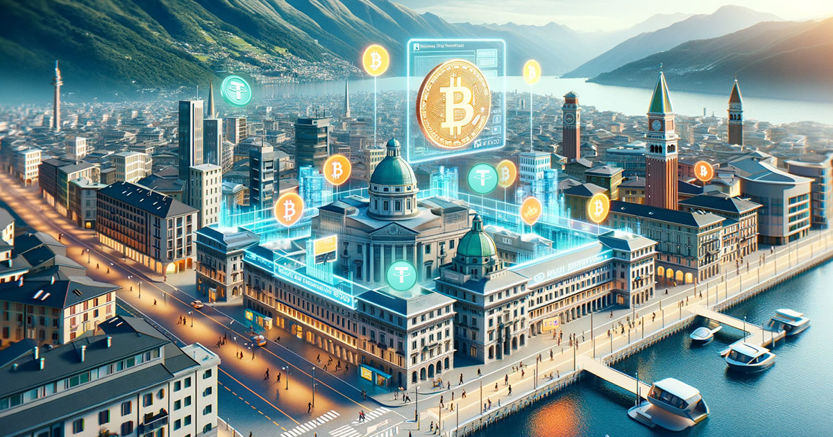 پذیرش بیت‌کوین و تتر برای پرداخت مالیات در شهر لوگانو سوئیس