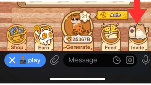 تب Invite بازی کتیزن