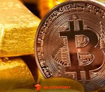 آیا بیت‌کوین در آستانه ۴۰۰ درصد سود نسبت به طلا است؟