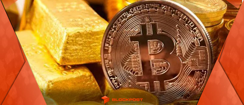 آیا بیت‌کوین در آستانه ۴۰۰ درصد سود نسبت به طلا است؟