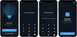 آموزش نصب کیف پول تون کیپر برای موبایل