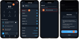 آموزش بکاپ از کیف پول تون کیپر