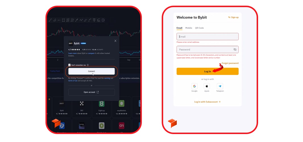 انتخاب بروکر یا صرافی