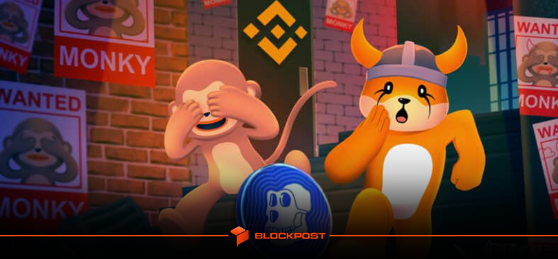 خبر خوش برای دارندگان فلوکی (FLOKI) و ایپ کوین (APE)! ایردراپ Wise Monkey در بایننس