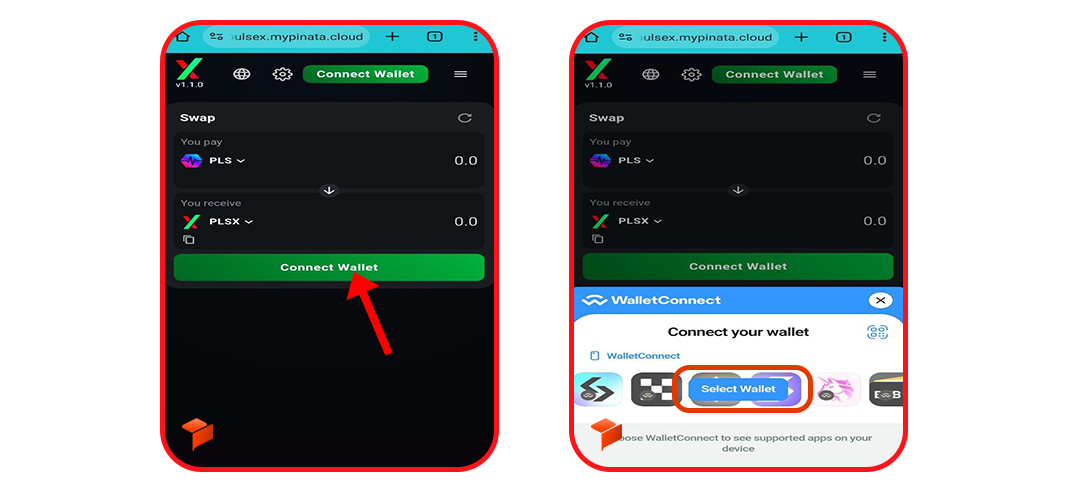 اتصال اینترنت مانی والت به برنامه های غیرمتمرکز 1