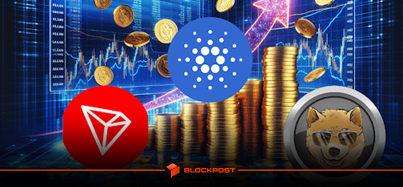 ارزش بازار ارز دیجیتال کاردانو (ADA) از ترون (TRX) و دوج کوین (DOGE) پیشی گرفت