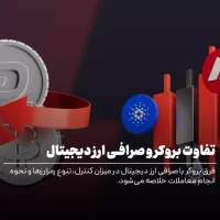 آشنایی کامل با تفاوت بروکر و صرافی ارز دیجیتال