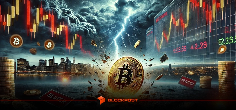 سقوط بیت کوین به کانال 85 هزار دلار؛ بیش از 600 میلیون دلار لانگ لیکویید شد