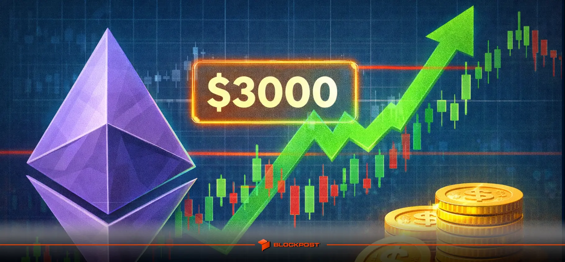 احتمال بازگشت ETH‌ به سطح ۳۰۰۰ دلار