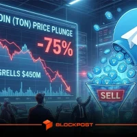 تلگرام در سال 2025 حدود 450 میلیون دلار تون کوین (TON) فروخته است!
